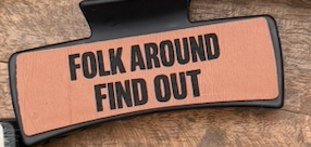 Laser-Engraved Hair Claw Clip
