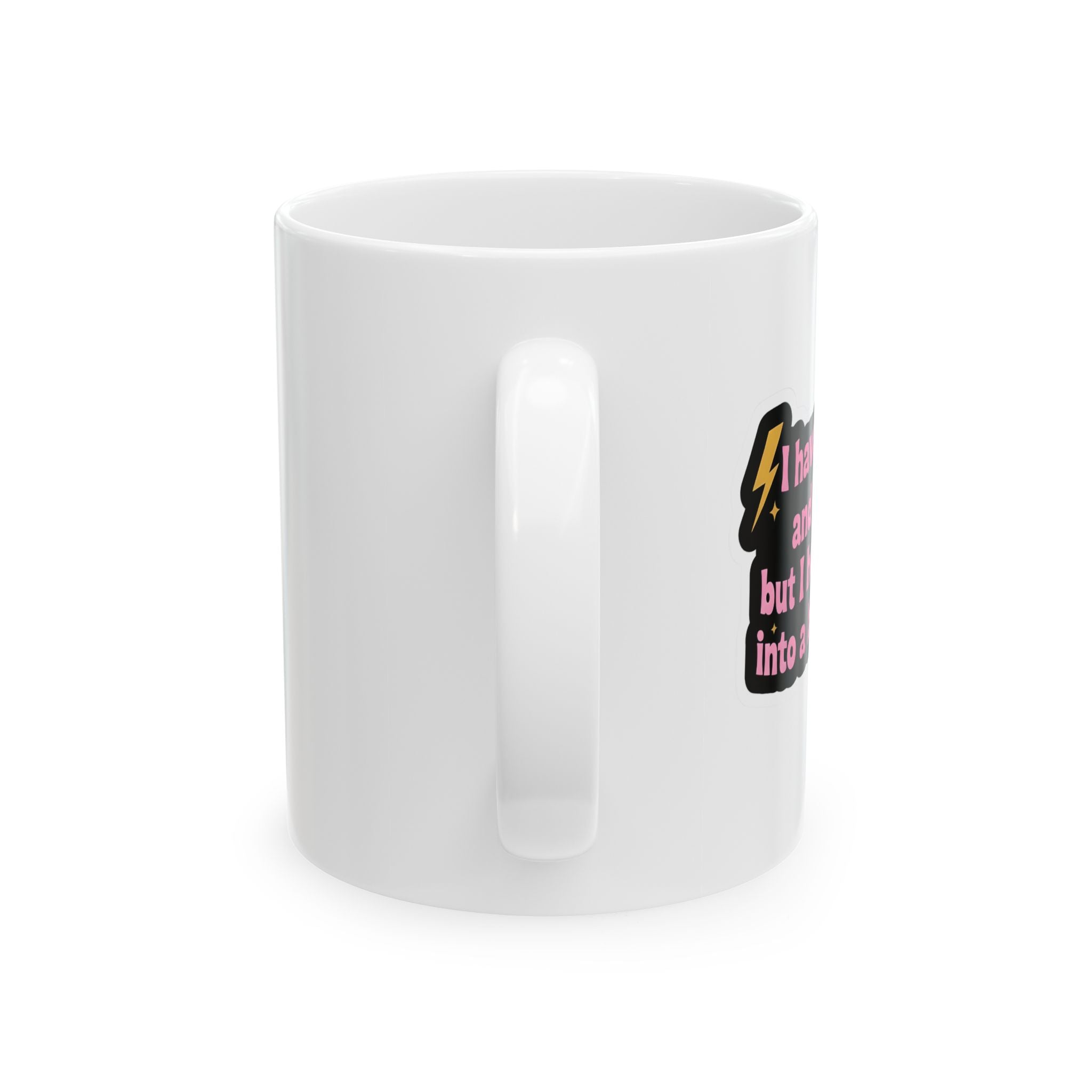 Great Expectations Quote Ceramic Mug, 11oz 15oz - Coffee Lover Gift, Bent and Broken Quote Mug, Hopeful Gift, Literary Mug, Inspirational