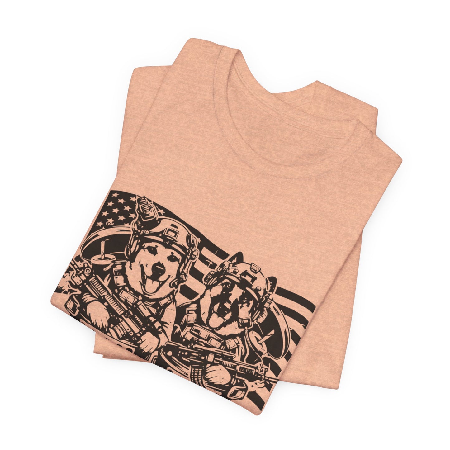 Tactical Trash Panda Crew Tee | Tactical, American Flag Graphic