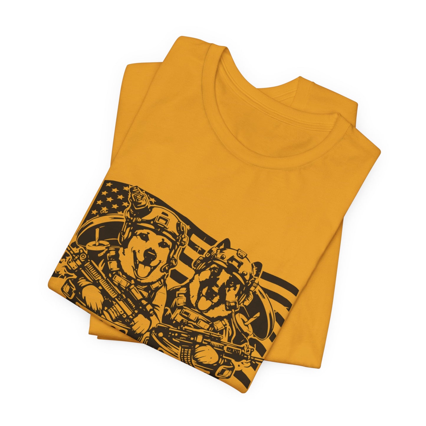 Tactical Trash Panda Crew Tee | Tactical, American Flag Graphic