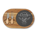 Talk Curdy To Me Charcuterie Board | Engraved Cheese Serving Board