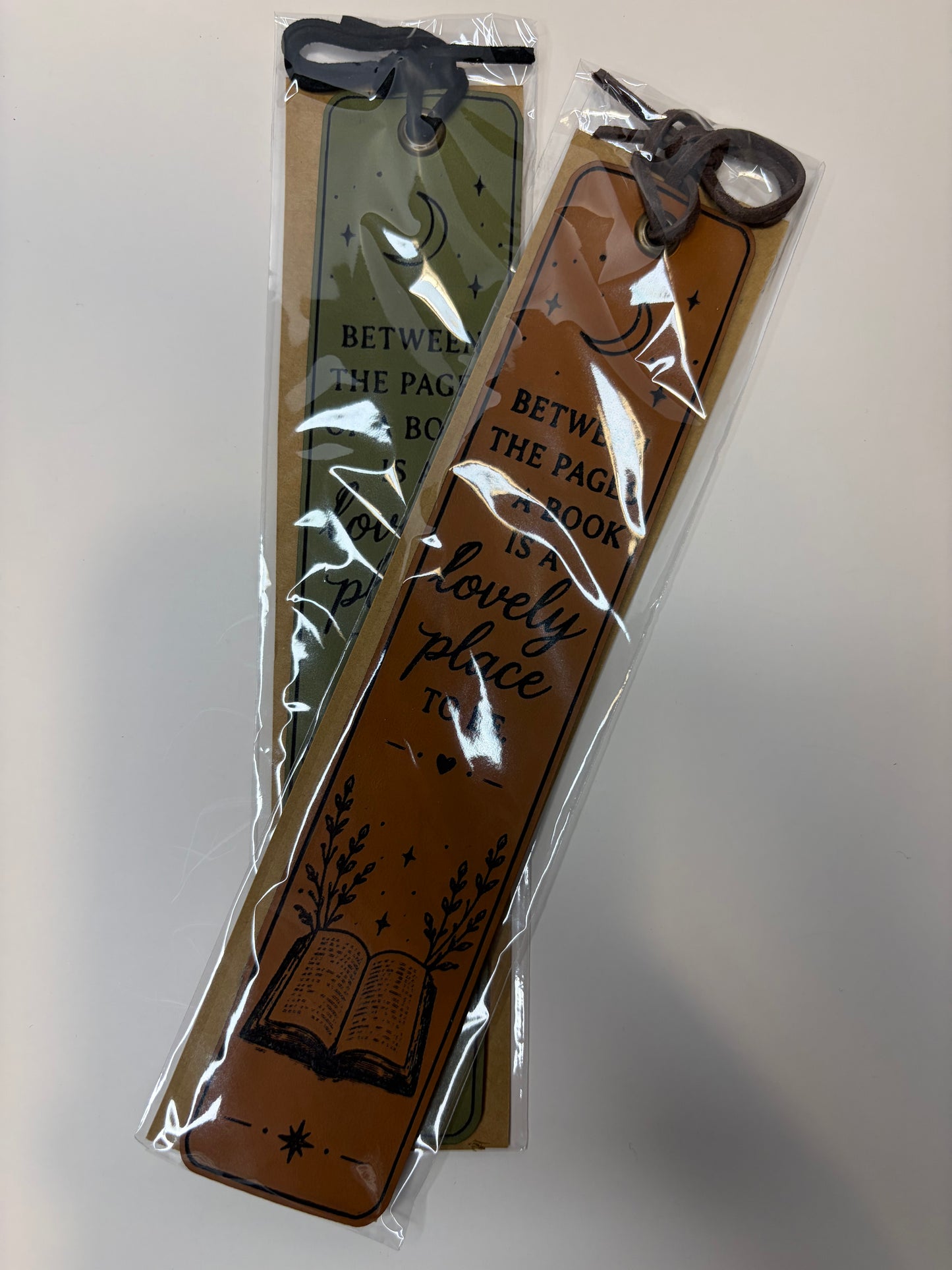Leather Bookmarks