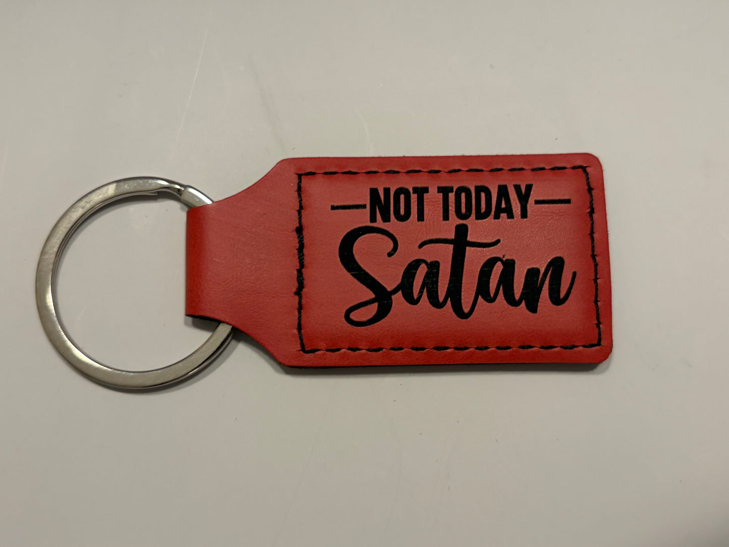 Leather Keychain