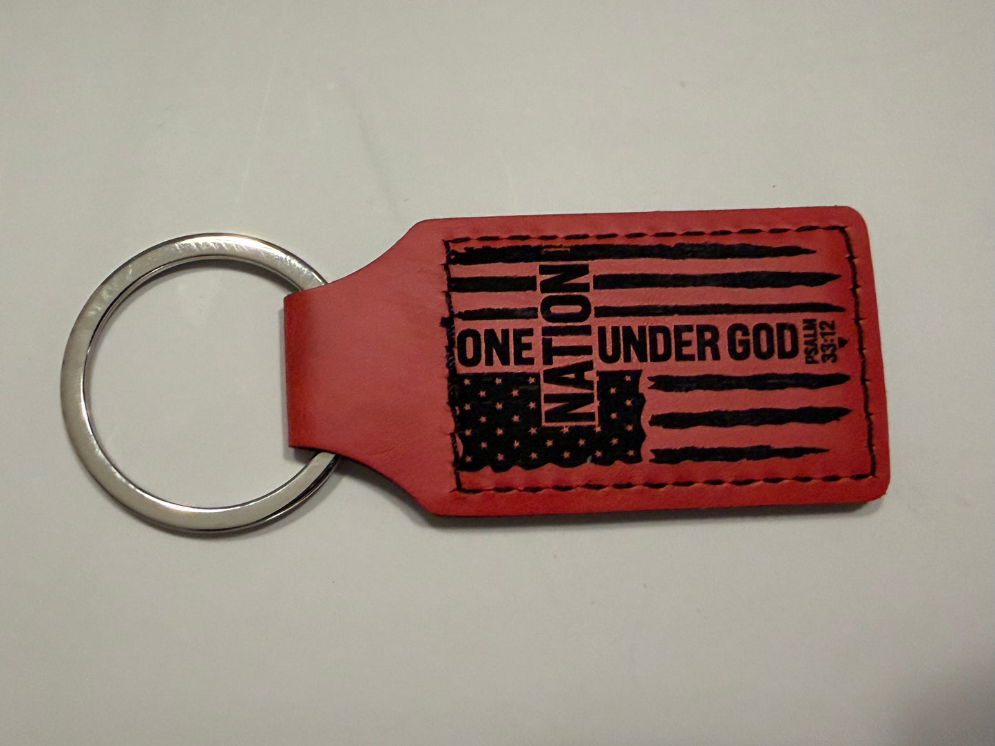 Leather Keychain