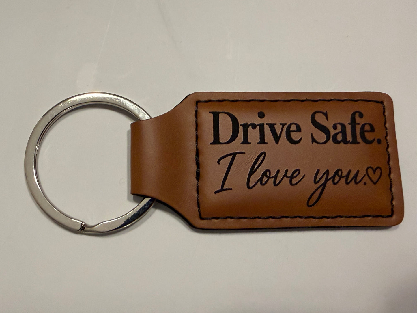 Leather Keychain