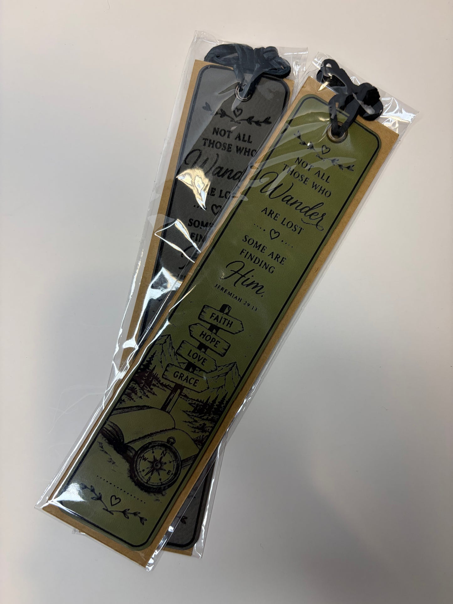 Leather Bookmarks
